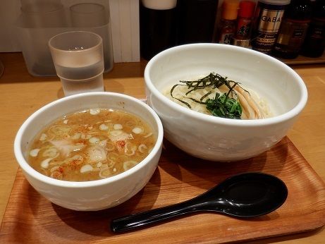 「あご（豚骨醤油）　つけそば」@つけそば 幸喜の写真