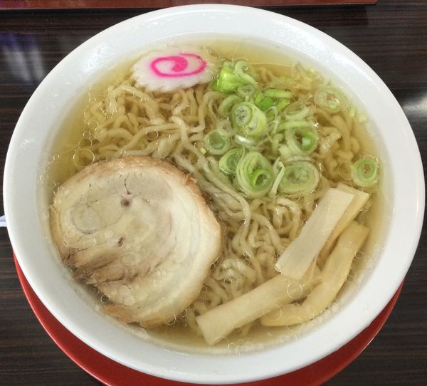 「らーめん 600円」@餃子とらーめん専門店 中村屋 荒川沖店の写真