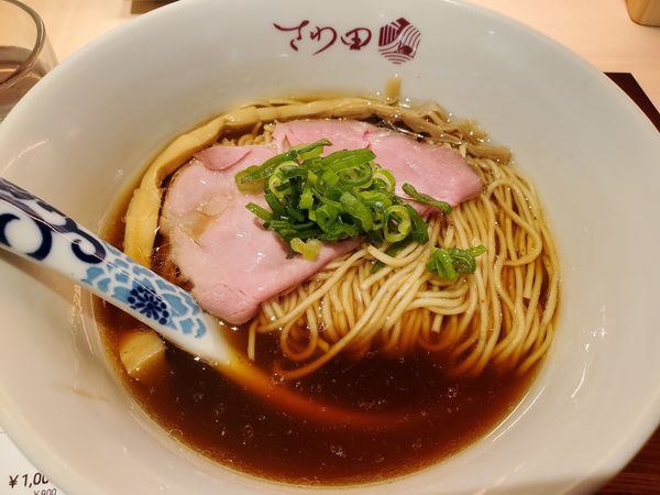 「鴨と大山どり 鴨だし 中華そば」@鴨そば さわ田 ヨドバシ横浜店の写真