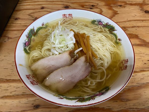 「限定細麺（塩）中盛1,000円」@湘南の手前の写真