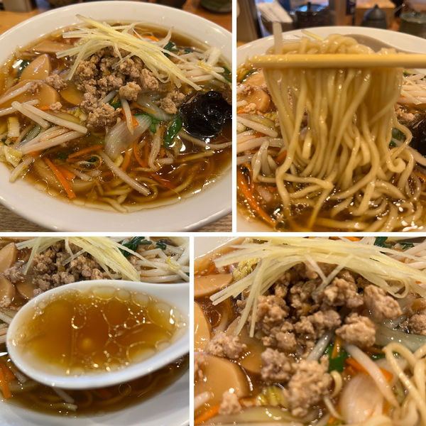 「【冬季限定】鷄と生姜のうま煮そば　950円」@麺匠 清兵衛 下赤坂店の写真