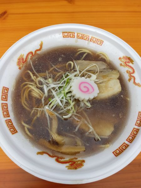「灰濁濃口煮干しそば」@大つけ麺博 2022の写真