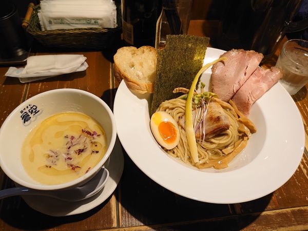 「ベジポタつけ麺」@麺づくり 蒼空 本店の写真