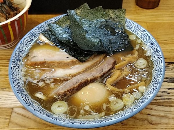 「特製中華そば」@中華そば専門 とんちぼの写真