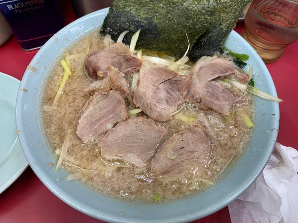「ネギチャーシューメン」@ラーメンショップ 牛久結束店の写真