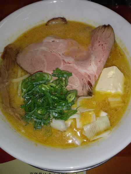 「味噌カレー牛乳ラーメン」@栃木中華そば 神志の写真