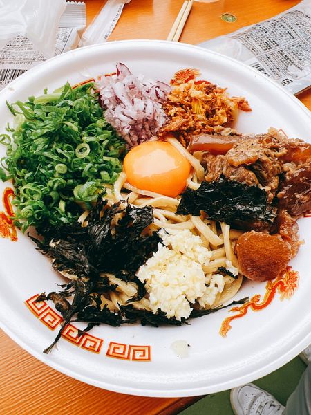 「ビーフまぜそば」@大つけ麺博 2022の写真