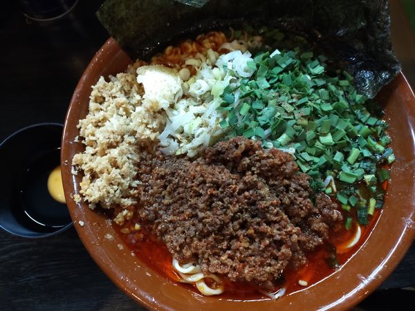 「【限定】我流豚星。台湾ラーメン大+のり+生姜 1500円」@豚星。の写真