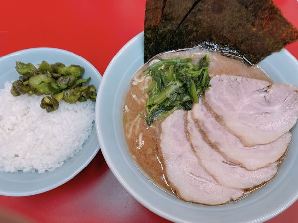 「チャーシュー麺（並）」@横浜ラーメン 武蔵家 大宮店の写真