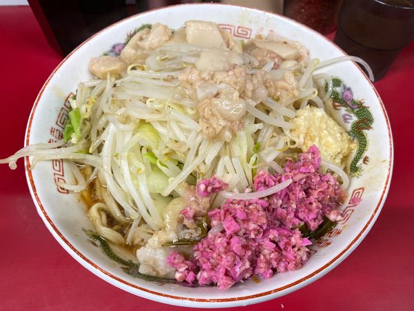 「ラーメン少なめ 850円」@ラーメン二郎 湘南藤沢店の写真