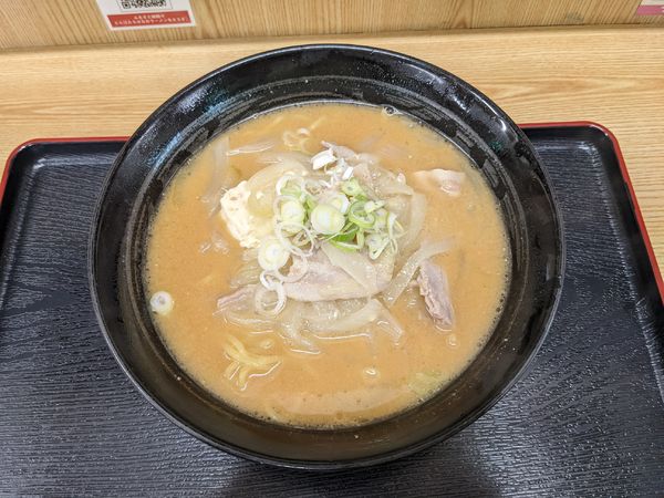 「とん汁ラーメン　890円」@とん汁のたちばなの写真