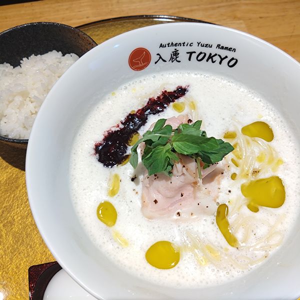 「【限定】イエローファルコン1000円、小ライス100円」@入鹿（IRUCA）-Tokyo-の写真