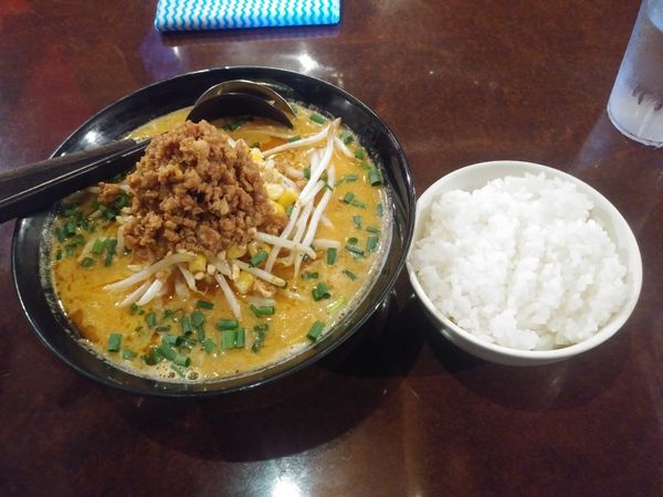 「味噌ラーメン880円　ライス小120円」@味噌が好きの写真