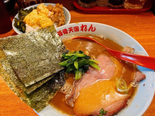 「豚骨天国（790）」@豚骨らーめん れんの写真