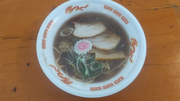 「灰濁濃口煮干しそば900円＠NAKAGAWAわず」@大つけ麺博 2022の写真