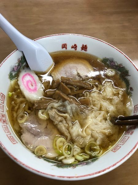 「ワンタンめん」@岡崎麺の写真