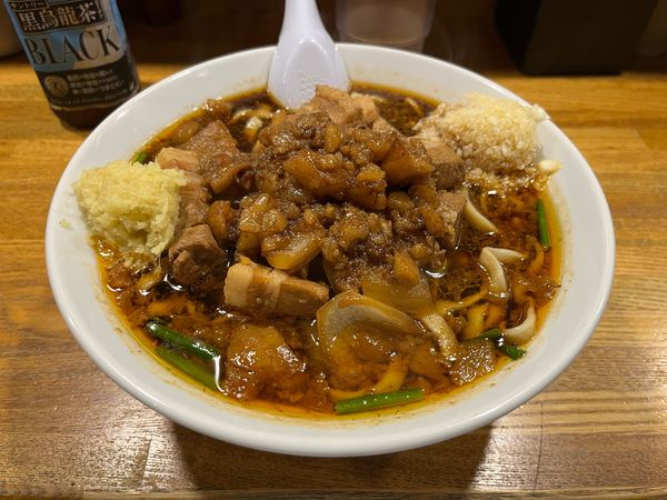 「スタ満そば」@元祖スタミナ満点らーめんすず鬼 赤坂店の写真