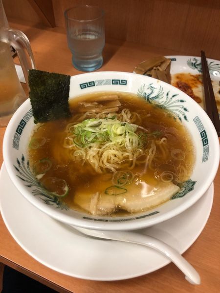 「中華そば　350円」@日高屋 昭島南口店の写真