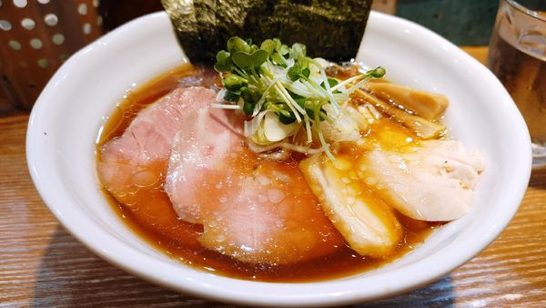 「特製中華そば（醤油）￥1,050」@中華そば やま福の写真