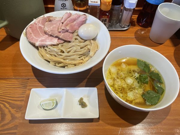 「【限定】鴨つけ麺（塩）」@麺屋 真心の写真