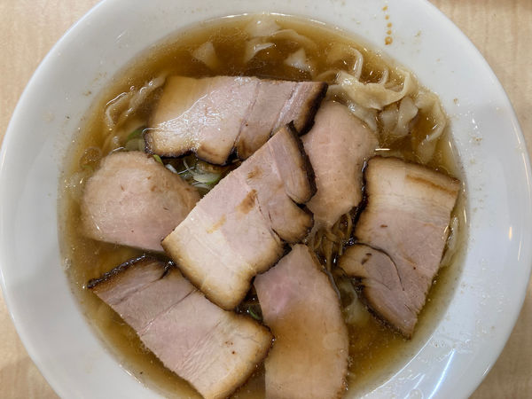 「肉そば 1270円」@食堂 七彩の写真