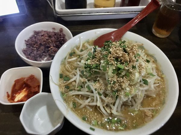 「もやしみそ(750¥)」@ふうふう亭の写真