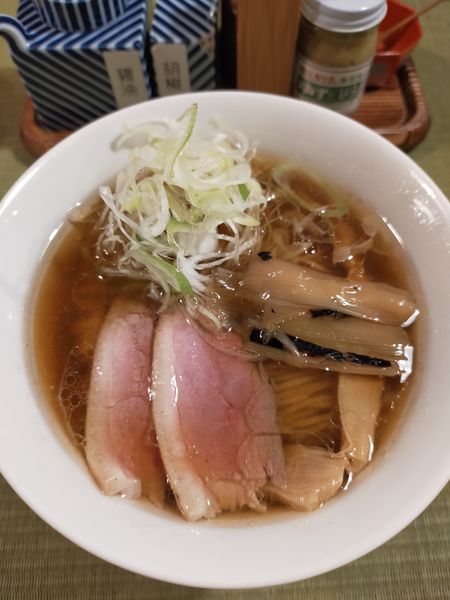 「鴨らーめん」@らーめん 鴨&葱の写真