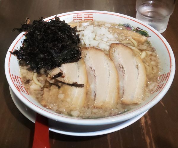 「背脂中華バラ海苔」@新潟発祥 なおじ 御茶ノ水店の写真