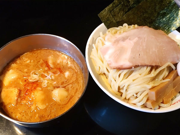 「国産牛ホルモンつけ麺 全部乗せ（フジヤマ盛り）」@フジヤマ55 甲府国母店の写真