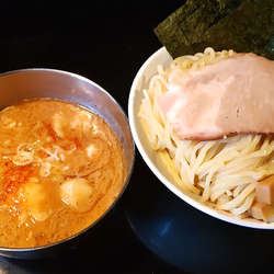 国産牛ホルモンつけ麺 全部乗せ（フジヤマ盛り）