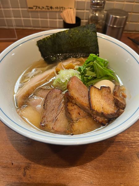 「チャーシュー麺白」@麺処 びぎ屋の写真