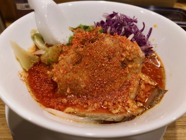 「麻辣 担々麺」@らぁ麺 THE FACTORYの写真