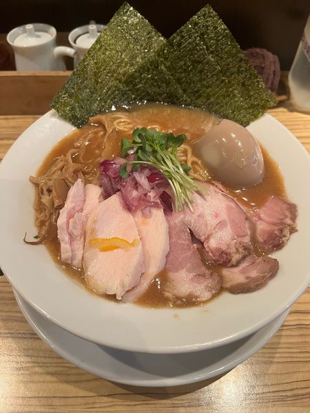 「特製蟹らぁめん」@麺屋 百式 西小山本店の写真