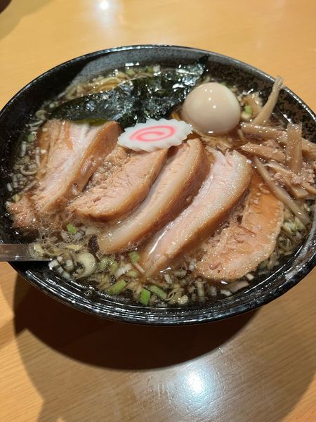 「特製中華そばチャーシュー」@中華そば はな田の写真