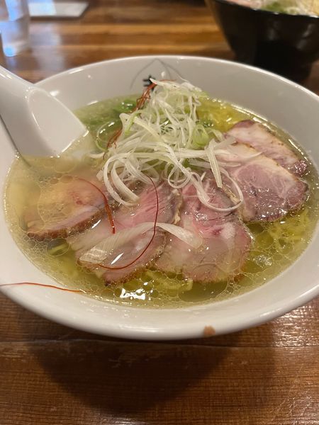 「チャーシュー鶏そば」@鶏そば きび 目黒店の写真