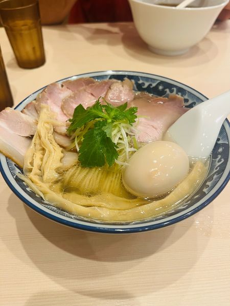 「ポルチーニ茸香る塩ラーメン」@麺屋 なおとの写真
