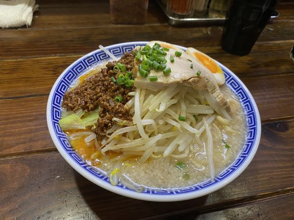 「無限大旨辛塩ラーメン」@ラーメン無限大 船橋店の写真