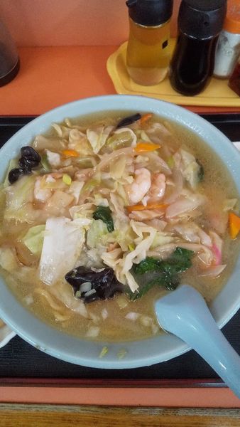 「エビソバ」@中華料理 喜楽の写真