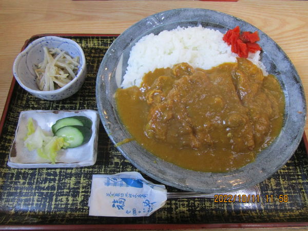 「カツカレーライス 950円」@福やの写真