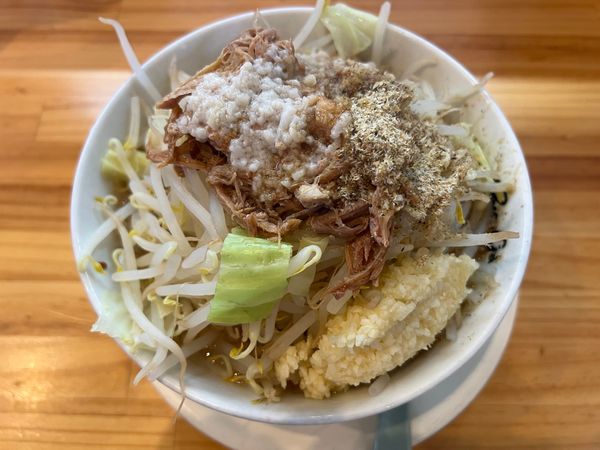 「にぼ二郎　（全増し）」@凌駕EBISUの写真