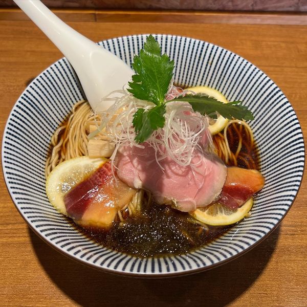 「【限定】鰤そば」@寿製麺よしかわ 川越店の写真