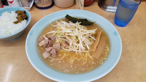 「ねぎラーメン」@屋台 とんとんの写真