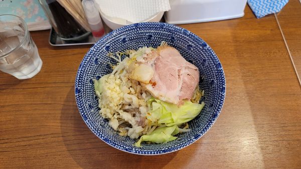 「わおんの二郎風まぜそば」@麺屋わおんの写真