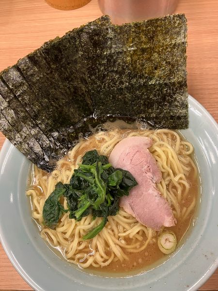 「中盛ラーメン」@横浜ラーメン 武蔵家 日吉店の写真