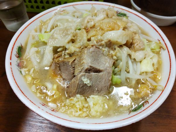 「ラーメン小、ネギ」@ラーメン二郎 品川店の写真