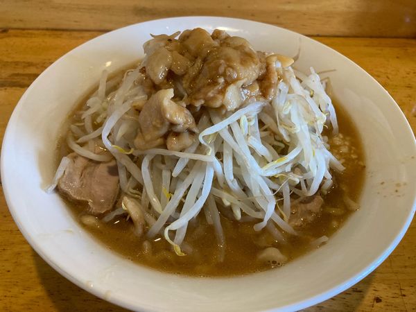 「ラーメン・アブラ、ニンニク」@三十郎 下館駅南店の写真