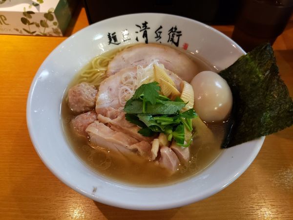 「特選淡麗そば」@麺匠 清兵衛の写真