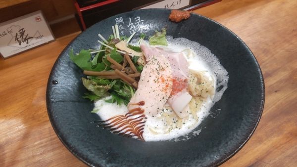 「鯛濃厚そば」@鯛塩そば 縁の写真