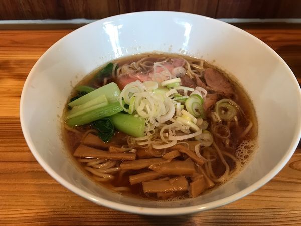 「中華蕎麦醤油＋カレー和え玉」@中華蕎麦 晴天の写真