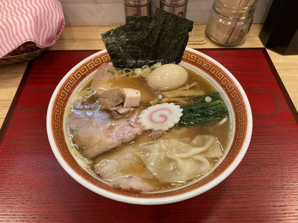 「特製中華そば」@麺創庵 砂田の写真